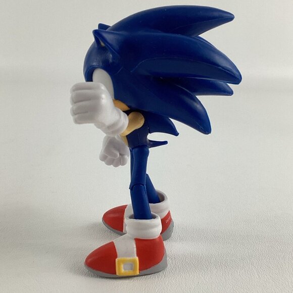 Sega Sonic The Hedgehog Deluxe Collectible Poseable 4" Action Figure Jakks Toy - Picture 2 of 6